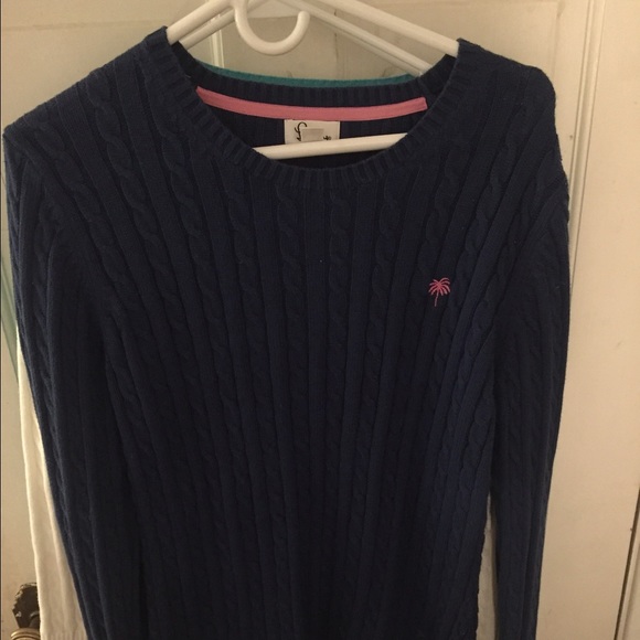 Lily Pulitzer cable sweater