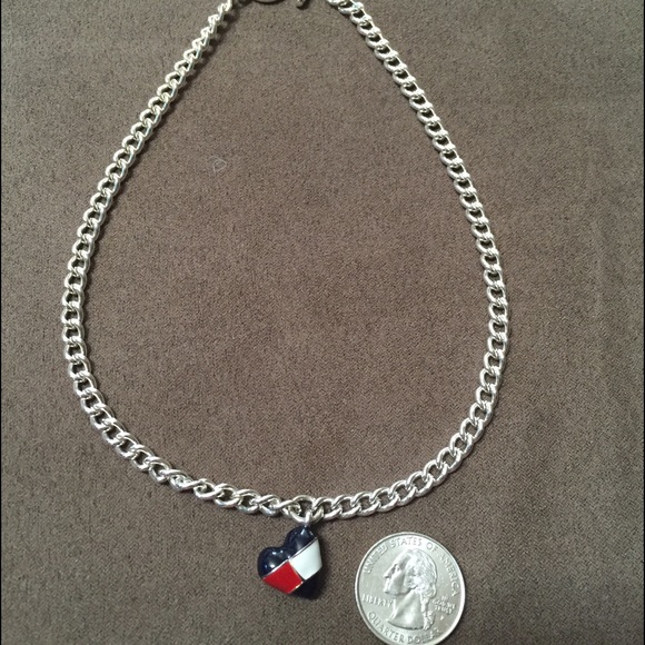 Tommy Hilfiger toggle necklace.