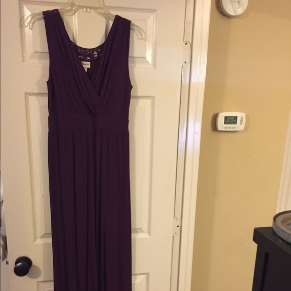 Deep Purple Maxi Dress