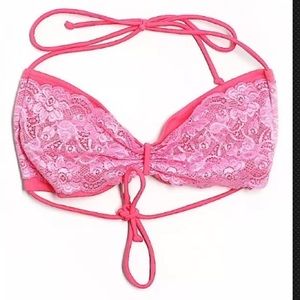 Victoria's Secret bikini top Large lace