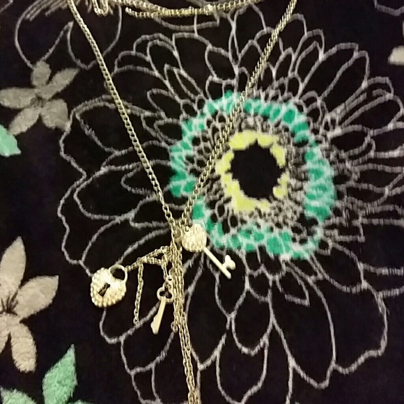 Key Heart Necklace