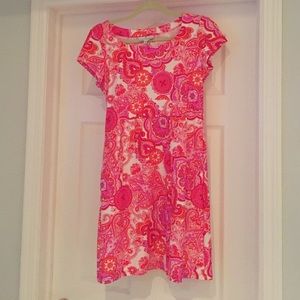 Hot pink, paisley Jude Connally dress