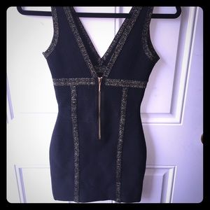 Black & Gold Guess Dress