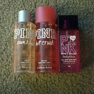 3 pink perfumes