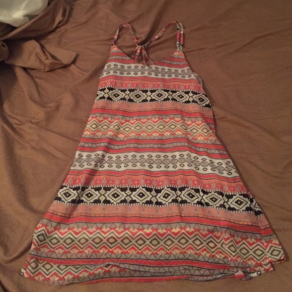 Tribal print dress