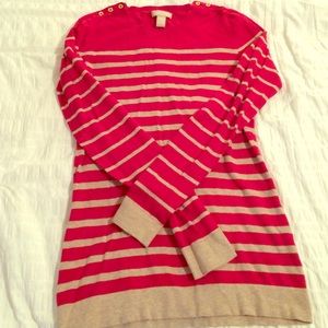 Banana Republic striped light sweater.