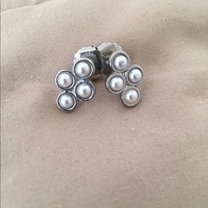 Lia Sophia Pearl Earrings