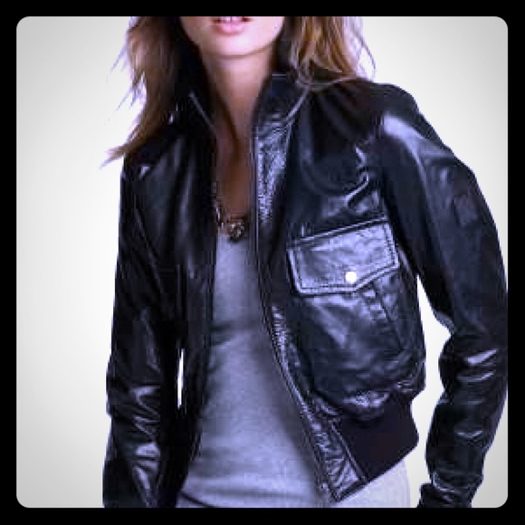🌟Black Bomber jacket