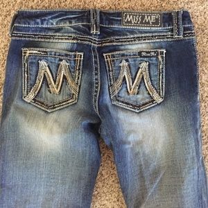 miss me jeans wore twice.