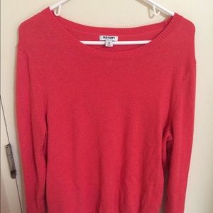 Old Navy pink oversized sweater