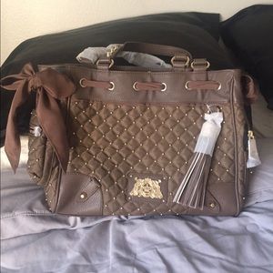 Juicy Couture brown handbag