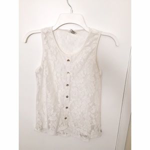 Tilly's lace tank top 🌻