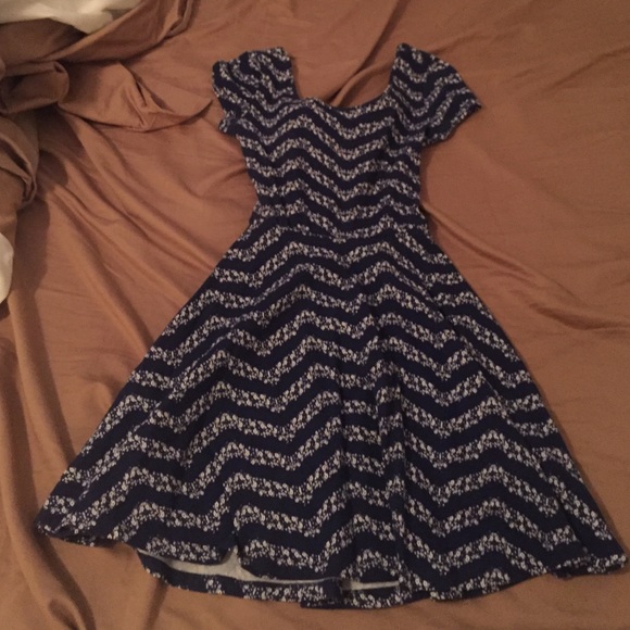 Flower print dress