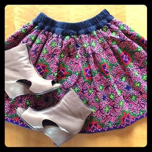 Manoush Embroidered Skirt