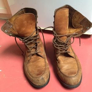 vintage Nine West combat boots