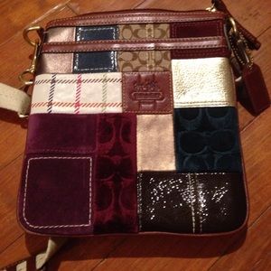 Coach over the shoulder swing bag.