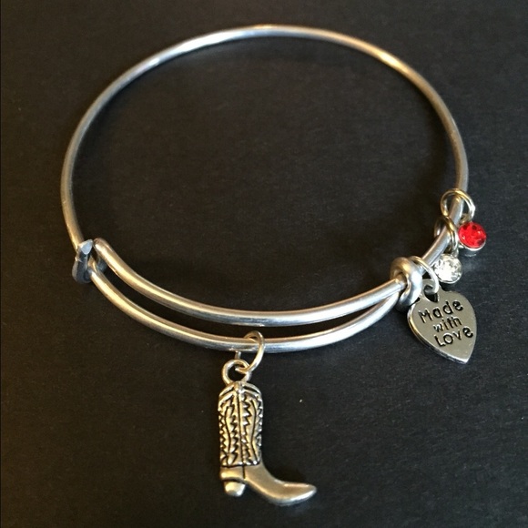 Cowboy Boot Charm Bracelet