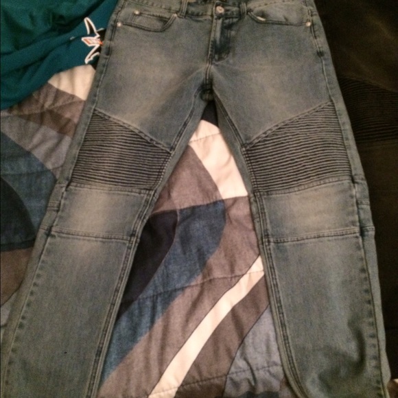 Biker jeans