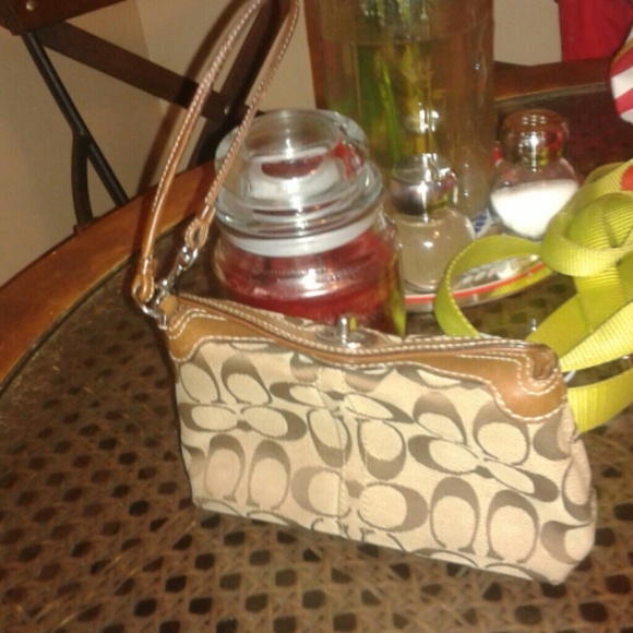 Coach wristlet