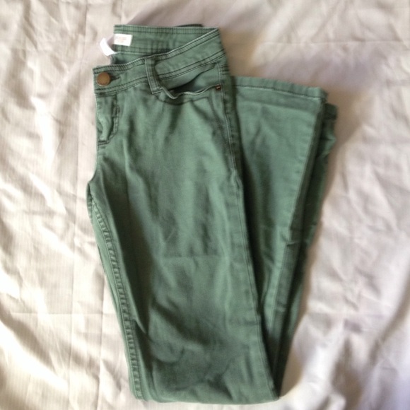 Army green pants