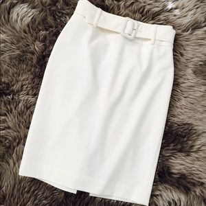 White skirt