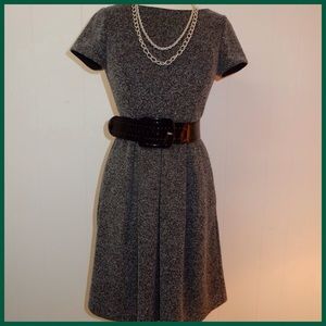 Gray Tweed Dress