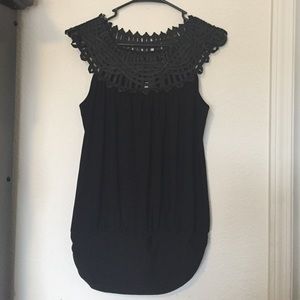 Black Classy Tank Top💄👠