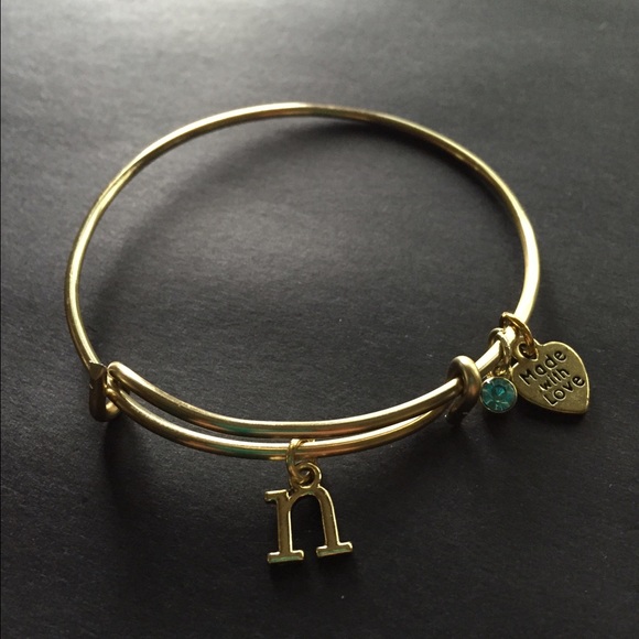 N Charm Bracelet