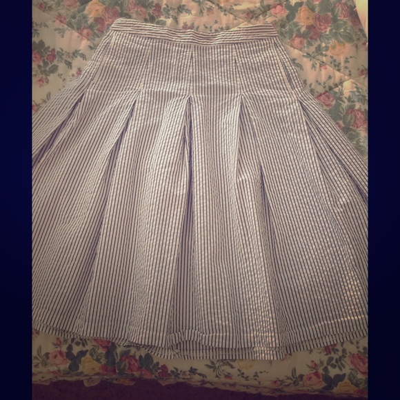 Pleated skater lined skirt. Vintage skirt