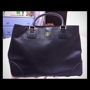Tory Burch Navy Tote