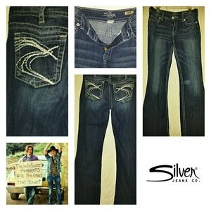 Silver jeans