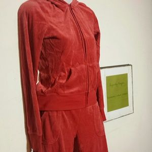 Coral Sweat Suit