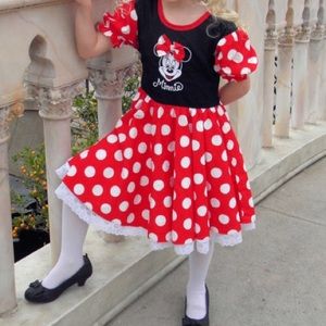 Disneyland Resort authentic Minnie Mouse dress
