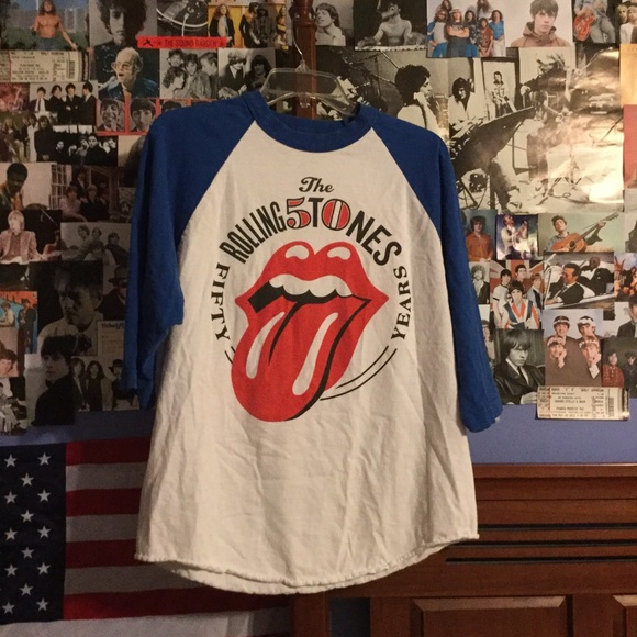 Rolling Stones 3/4 tee shirt