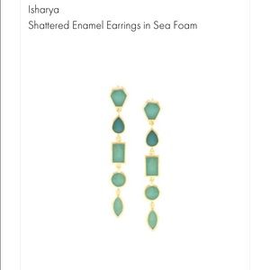 Isharya dangly earrings