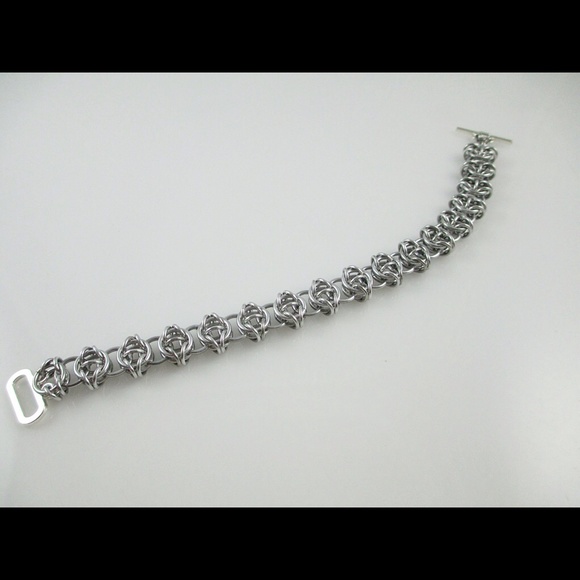 Handcrafted Celtic Visions Chainmaille Bracelet