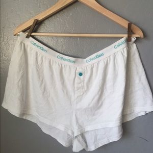Calvin Klein women's lounge shorts