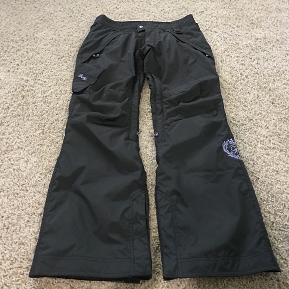 Betty Rides Dark Charcoal Snowboard Pants
