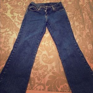 Ultra low-rise jeans