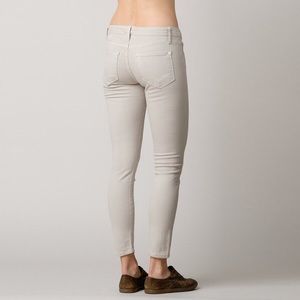 Baldwin Denim gray Rivington Skinny crop jeans