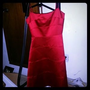 BCBG maxazira Blood Red cocktail dress