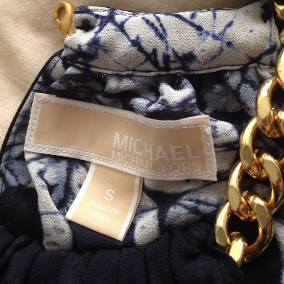 Michael Kors indigo halter dress - Picture 3 of 3