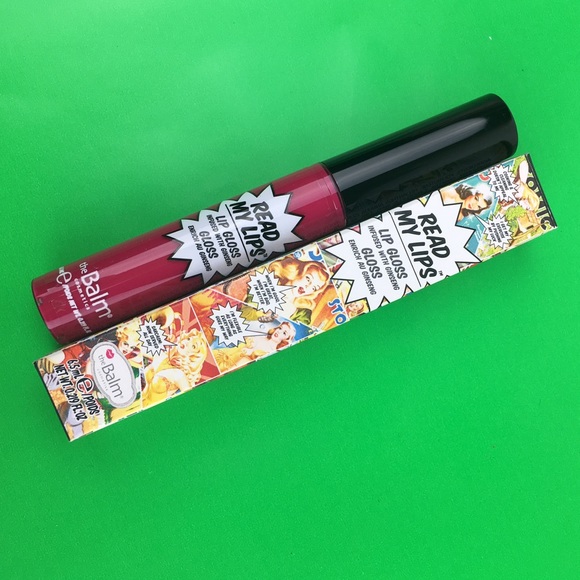 The balm Other - Pow! The Balm Read My Lips Lipgloss NIB Raspberry