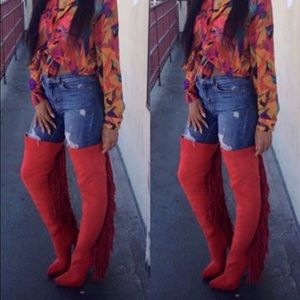 Jeffery Campbell Sampson Thigh high boots