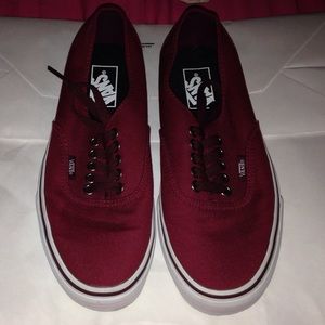Rumba Red Vans Authentic