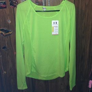 Nwt  underarmour heatgear shirt L running