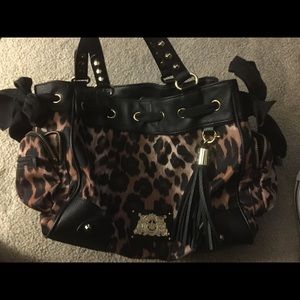 Large Juicy cheetah purse