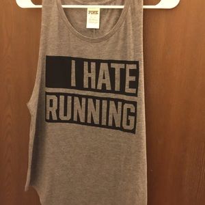 I hate running tank