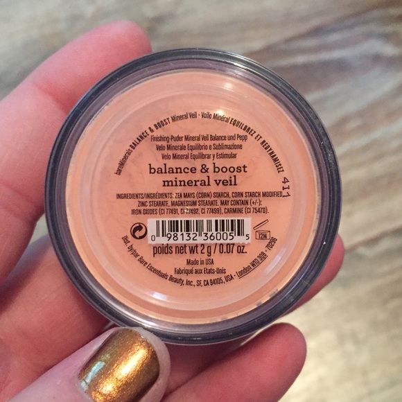 Sealed bare minerals balance&boost mineral veil