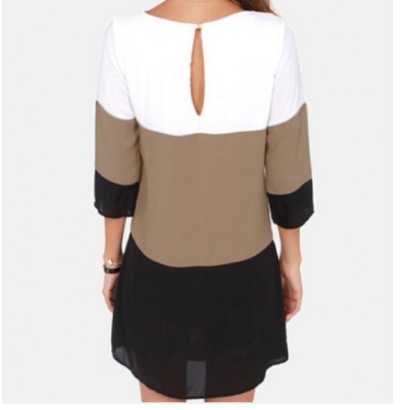 Color Block Dress - Picture 2 of 2